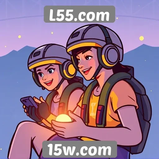 Funções interativas e comunidade do L55.com
